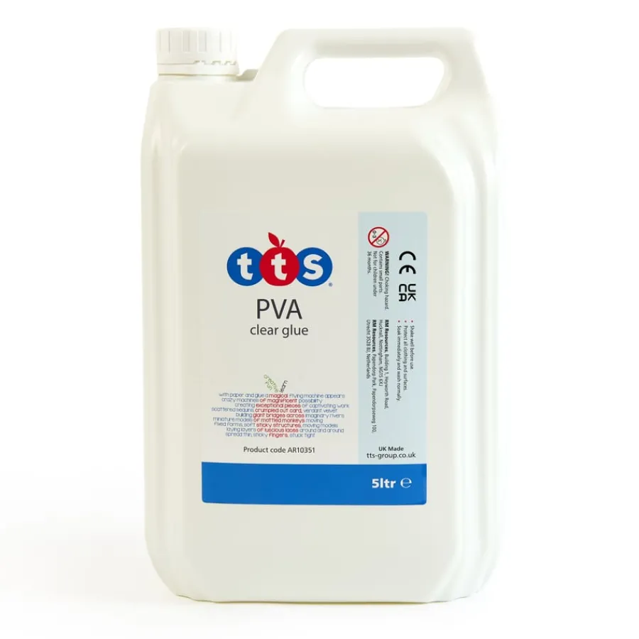 Outlet Clear Washable PVA Glue 5l Steam|Pva Glue