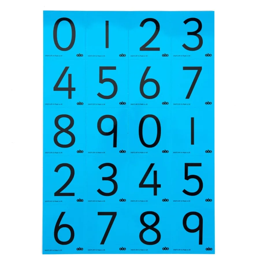 Discount Coloured Digit Cards Class 30pk Number|Maths Best Sellers