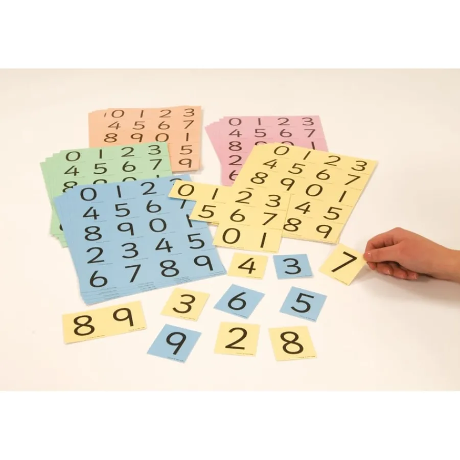 Discount Coloured Digit Cards Class 30pk Number|Maths Best Sellers