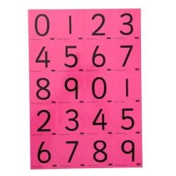 Discount Coloured Digit Cards Class 30pk Number|Maths Best Sellers
