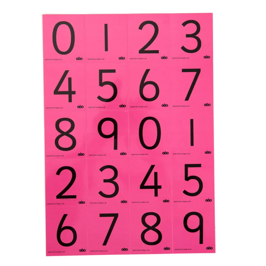 Discount Coloured Digit Cards Class 30pk Number|Maths Best Sellers