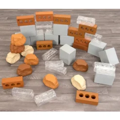 Hot Construction WOW Pack 39pcs Building Bricks & Blocks|Construction