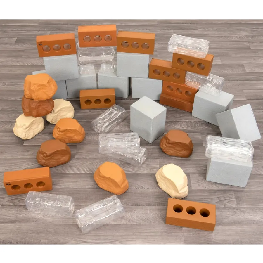 Hot Construction WOW Pack 39pcs Building Bricks & Blocks|Construction