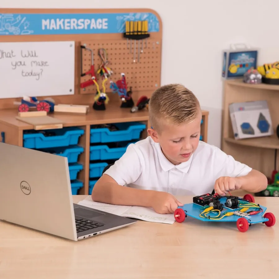 Clearance Crumble Robotic Vehicle Class Kit Class Kits|Programming & Control Technology