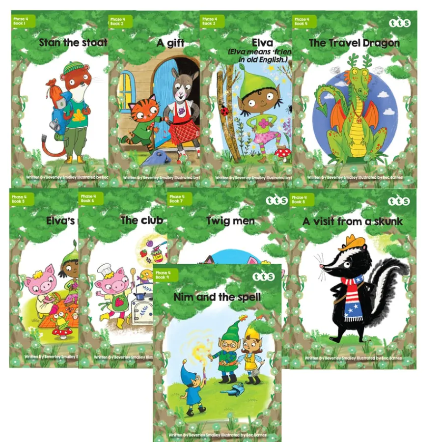 Clearance Decodable Phonic Readers Book & Reading|Phonics Readers