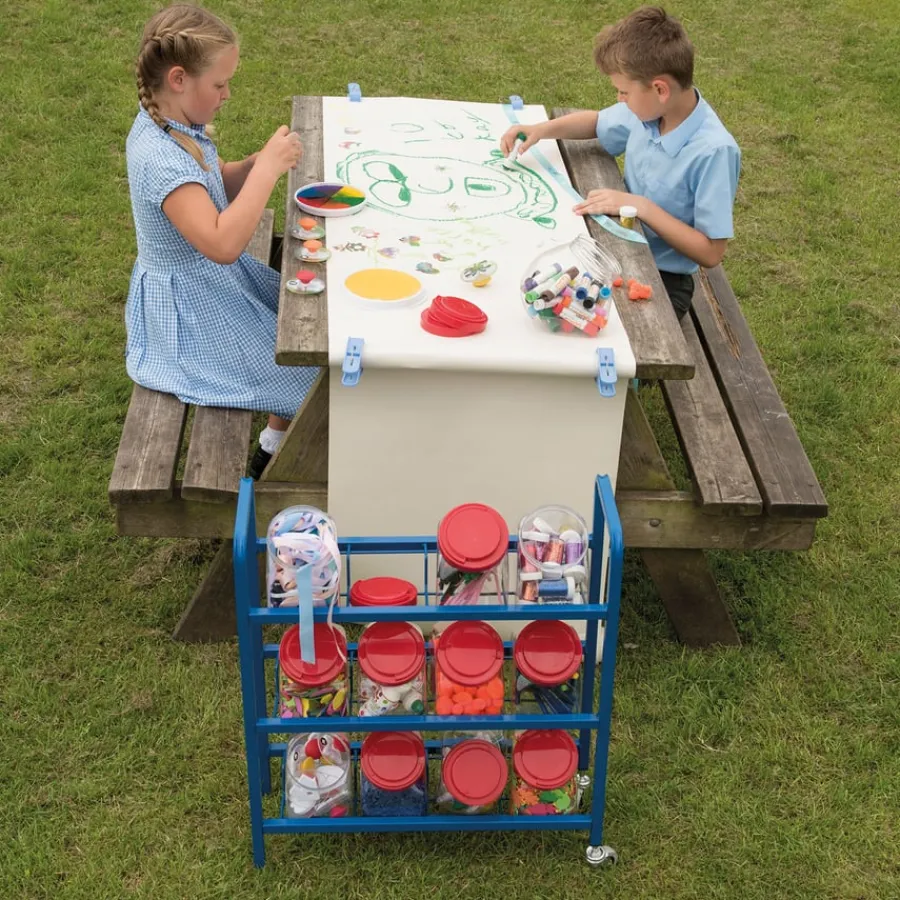 Online Easy Access Creative Collage Storage Centre Outdoor Art|Trolleys