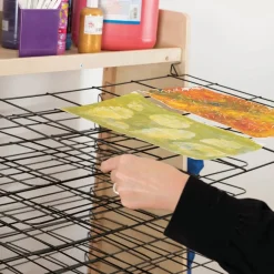 Discount Easy Access Wooden Drying Rack Art Station Dividers, Display & Easels|Drying Racks & Trolleys