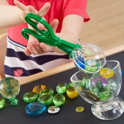 New Easy Reach Sorting Sweetie Jar Set Clear 6pcs Tubs & Jars|Sorting & Classification