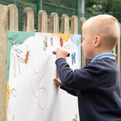 Online Eco Giant Mark Making Outdoor Minibeast Whiteboard Whiteboards|Outdoor Art