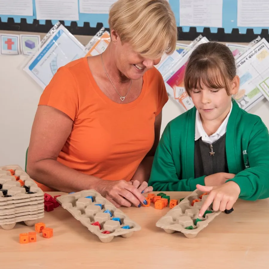 Outlet Egg Box Maths Set Exploring Numbers|Number & Place Value