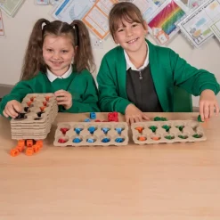 Outlet Egg Box Maths Set Exploring Numbers|Number & Place Value