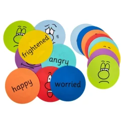 Best Emotion Faces Throw Down Spots 16pk Shop The Full Range|School Sports Day Equipment