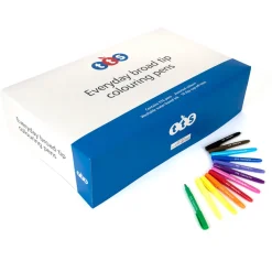 Clearance Everyday Broad Tip Colour Pens Assorted 576pk Pens|Drawing