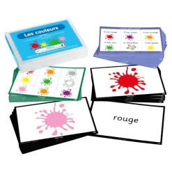 Discount French Colours Vocabulary Builder Activity Cards 46pk French|Topics & Cultures