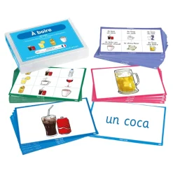 Outlet French Drinks Vocabulary Builder Activity Cards 46pk French|Topics & Cultures