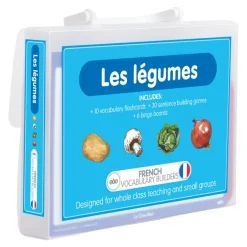 French Vegetables Vocabulary Builder Activity Cards 46pk French|Topics & Cultures