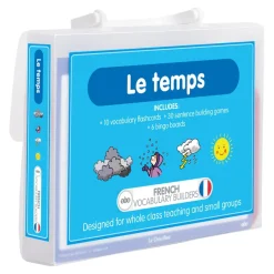 French Weather Vocabulary Builder Activity Cards 46pk French|Topics & Cultures