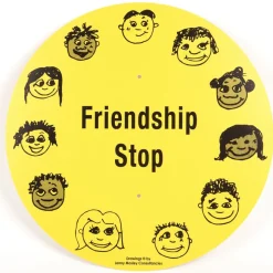 Online Friendship Stop Playground Sign Outdoor Physical Development|Physical Development