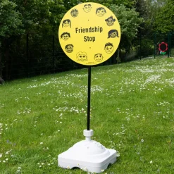 Online Friendship Stop Playground Sign Outdoor Physical Development|Physical Development