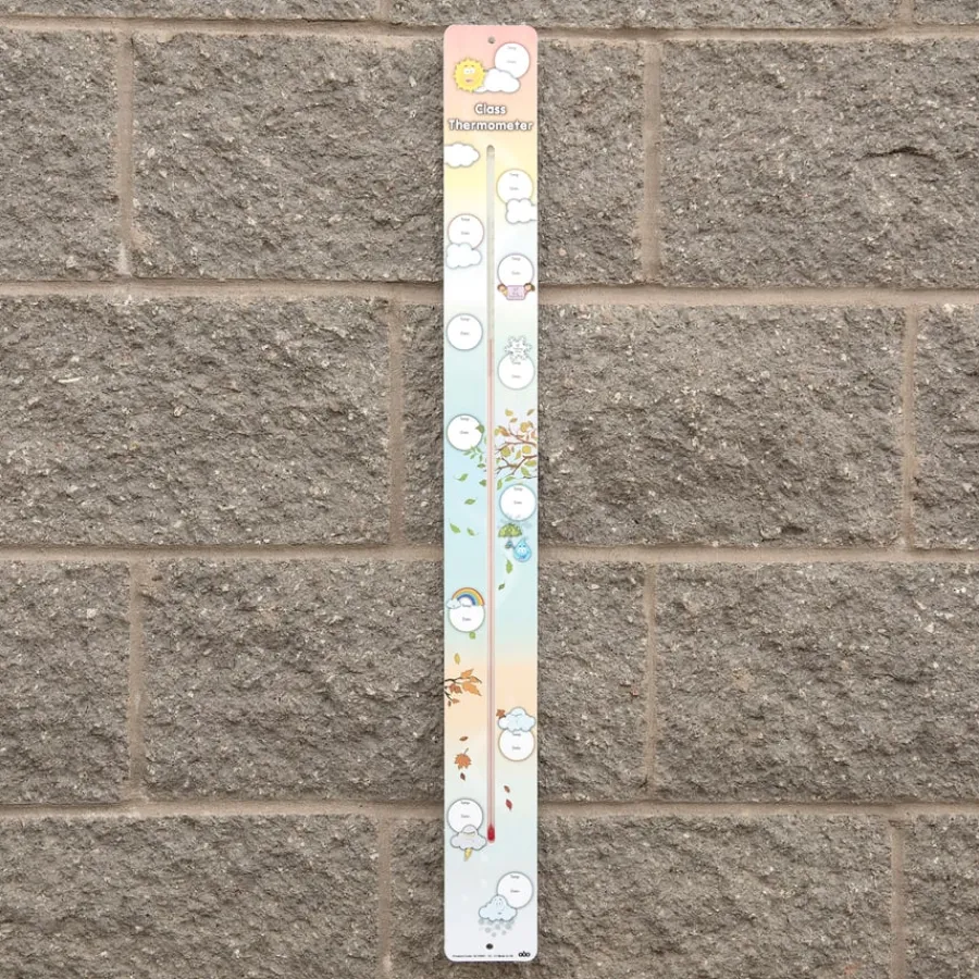 Outlet Giant Classroom and Outdoor Thermometer Sound, Light & Forensics