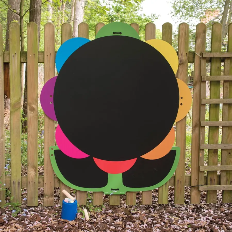 Online Giant Mark Making Chalkboard Daisy Outdoor Art|Outdoor Art