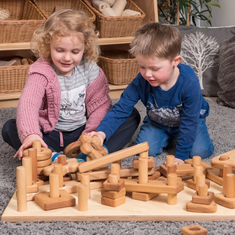Sale Giant Wooden Stack & Build Construction Set Construction|Construction Sets
