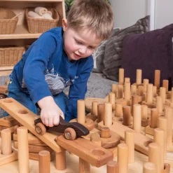 Online Giant Wooden Stack & Build Construction Blocks Construction|Construction Sets