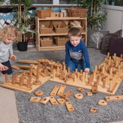 Online Giant Wooden Stack & Build Construction Blocks Construction|Construction Sets
