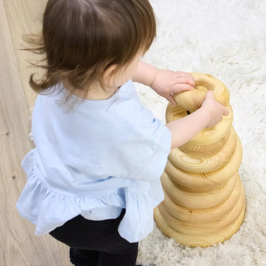 Giant Wooden Stacking Tower Pyramids Shop The Full Range