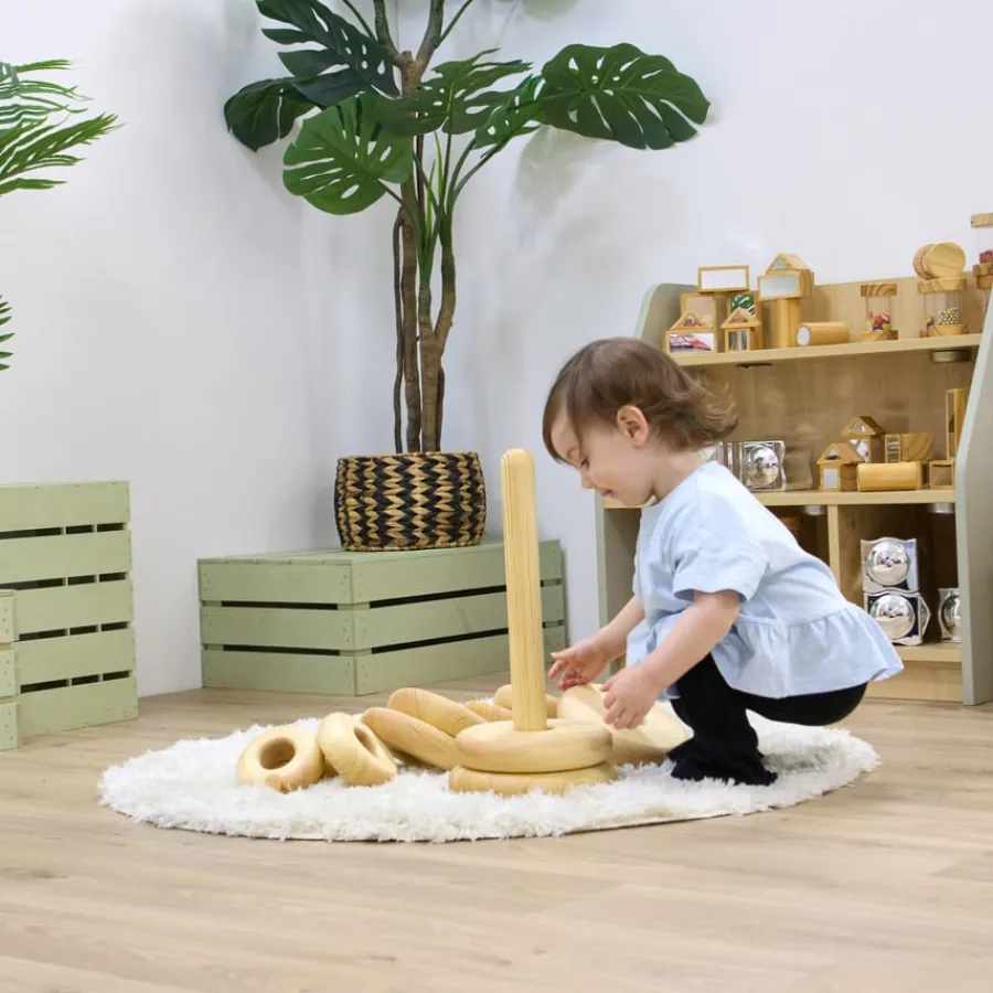 Giant Wooden Stacking Tower Pyramids Shop The Full Range