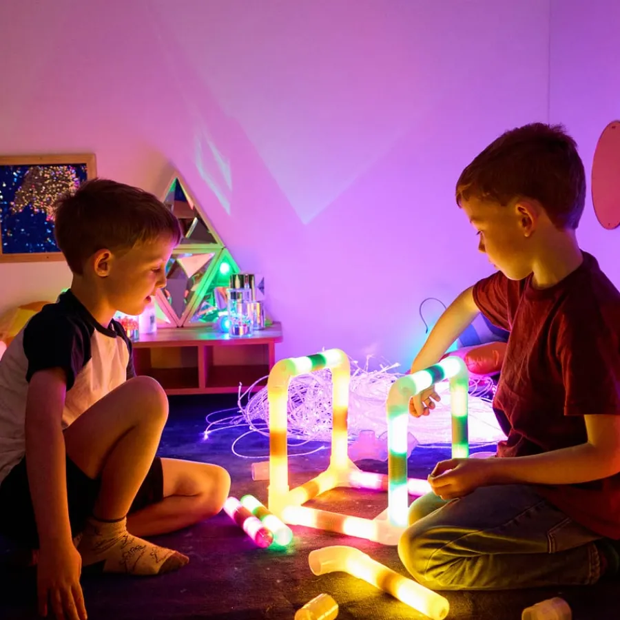 Discount Glow Cylinders and Connector Bundle Light Up Learning|Shop The Full Range