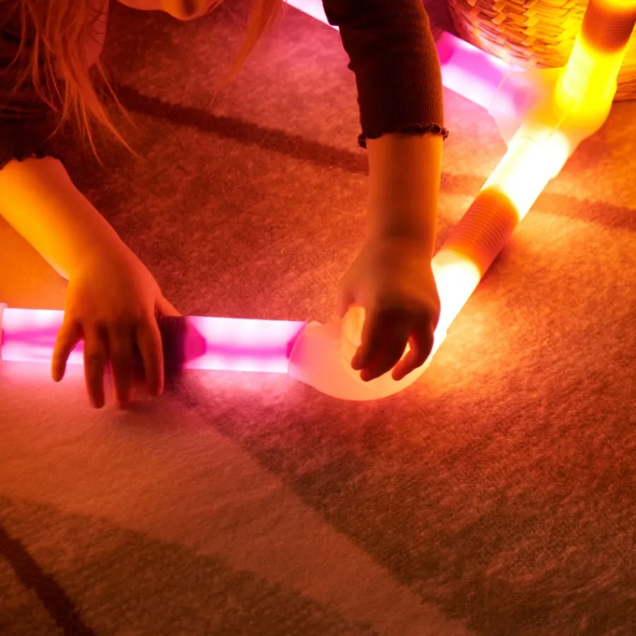 Discount Glow Cylinders and Connector Bundle Light Up Learning|Shop The Full Range