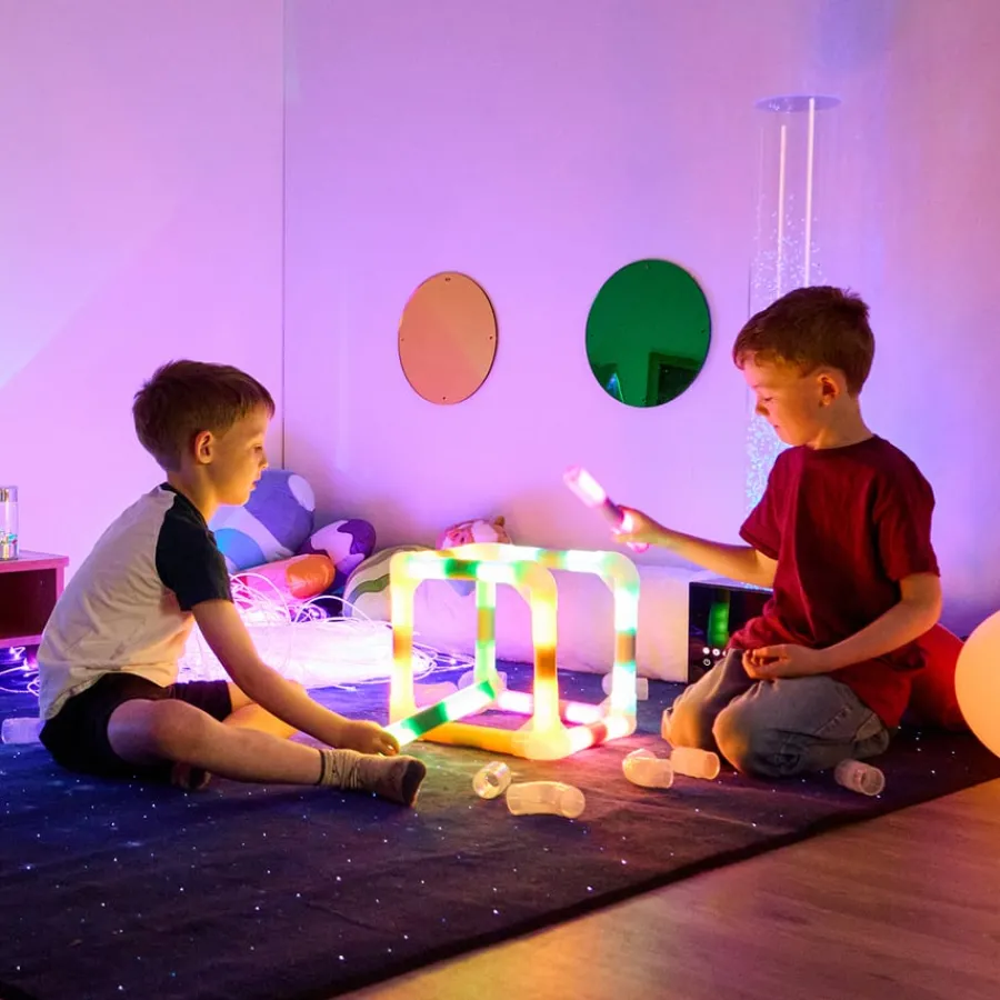 Discount Glow Cylinders and Connector Bundle Light Up Learning|Shop The Full Range