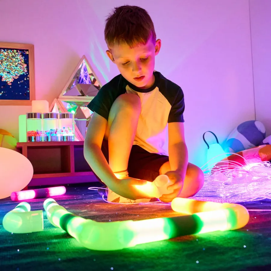 Discount Glow Cylinders and Connector Bundle Light Up Learning|Shop The Full Range
