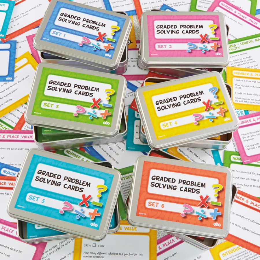 Clearance Graded Maths Problem Solving Cards Maths Best Sellers|Mastery
