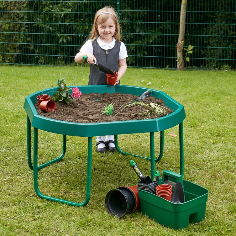 Discount Green Tuff Tray Table & Green Stand Bundle Outdoor Sand & Water|Animals