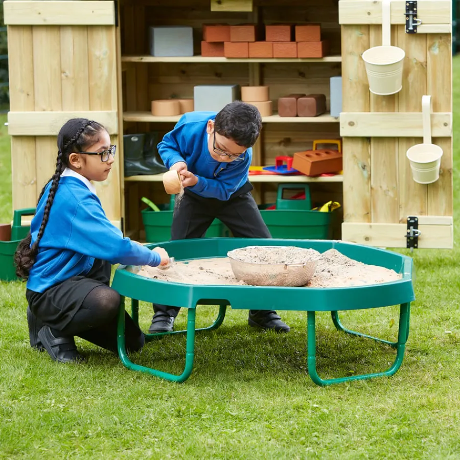 Discount Green Tuff Tray Table & Green Stand Bundle Outdoor Sand & Water|Animals