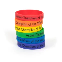 Clearance I can run the Daily Mile Reward Wristbands Coaching Resources