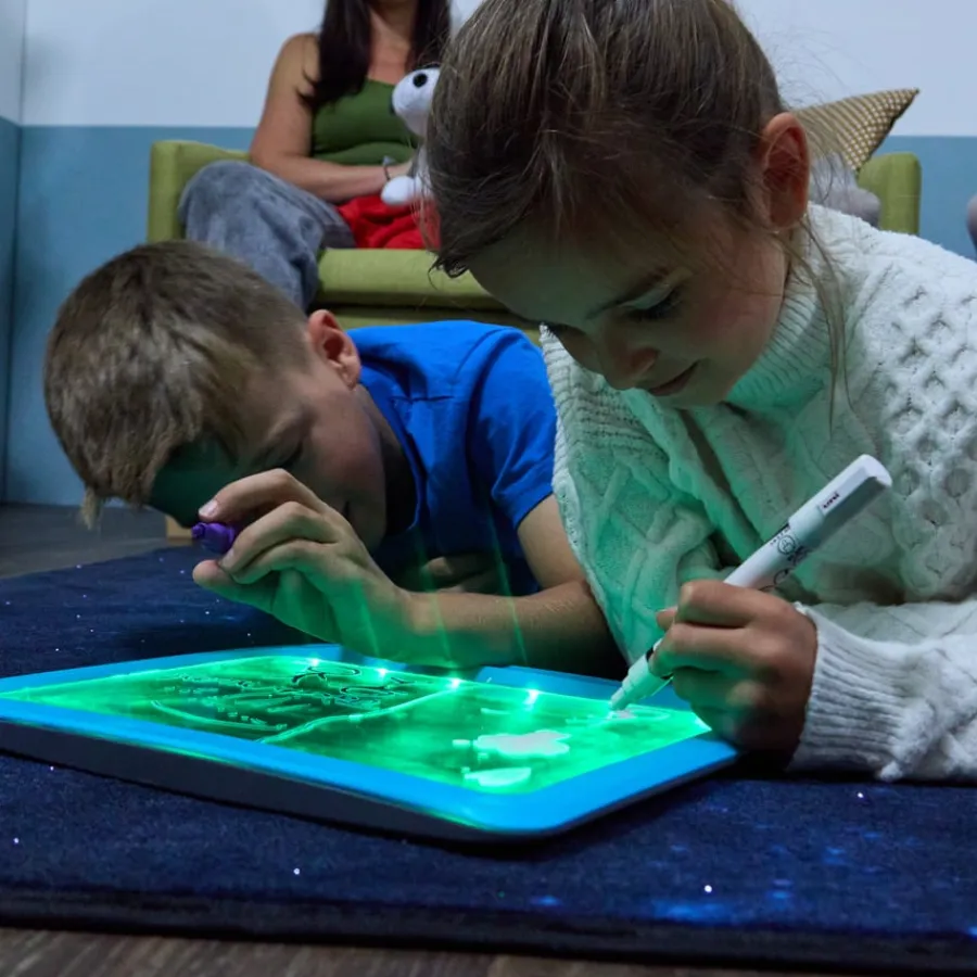 New Illuminated Mark Making Writing Boards 4pk Technology|Glow Resources
