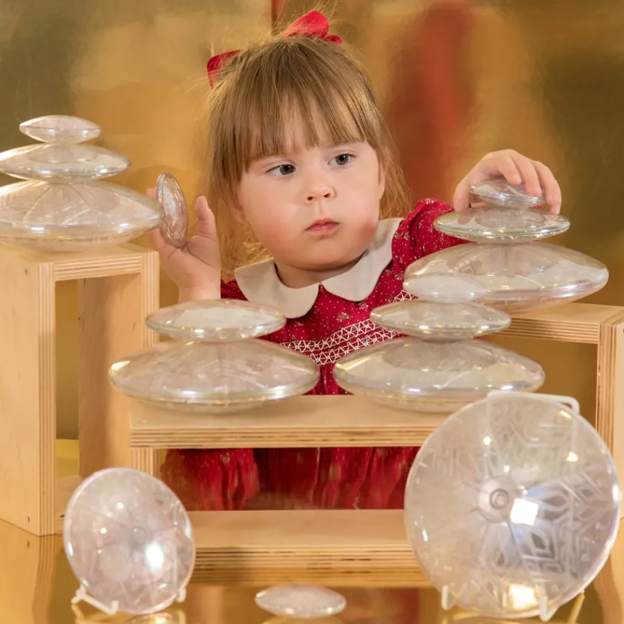 Clearance Iridescent Ornate Stacking Pebbles 15pk Shop The Full Range|Sensory Construction