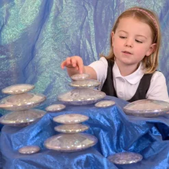 Clearance Iridescent Ornate Stacking Pebbles 15pk Shop The Full Range|Sensory Construction