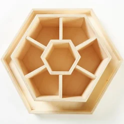 Sale Lazy Susan Wooden Classroom Tidy Desktop Storage|Office Storage