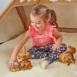 Discount Learning Location Wooden Pyramid Den Dens|Dens & Play Equipment