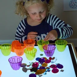 Best Lightbox Activity Acrylic Stacking Clever Cups 20pk Technology|Glow Resources