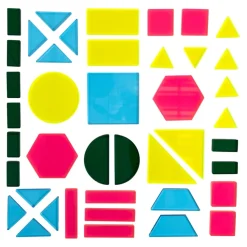 Hot Lightbox Regular Acrylic Shapes 42pcs Technology|Glow Resources