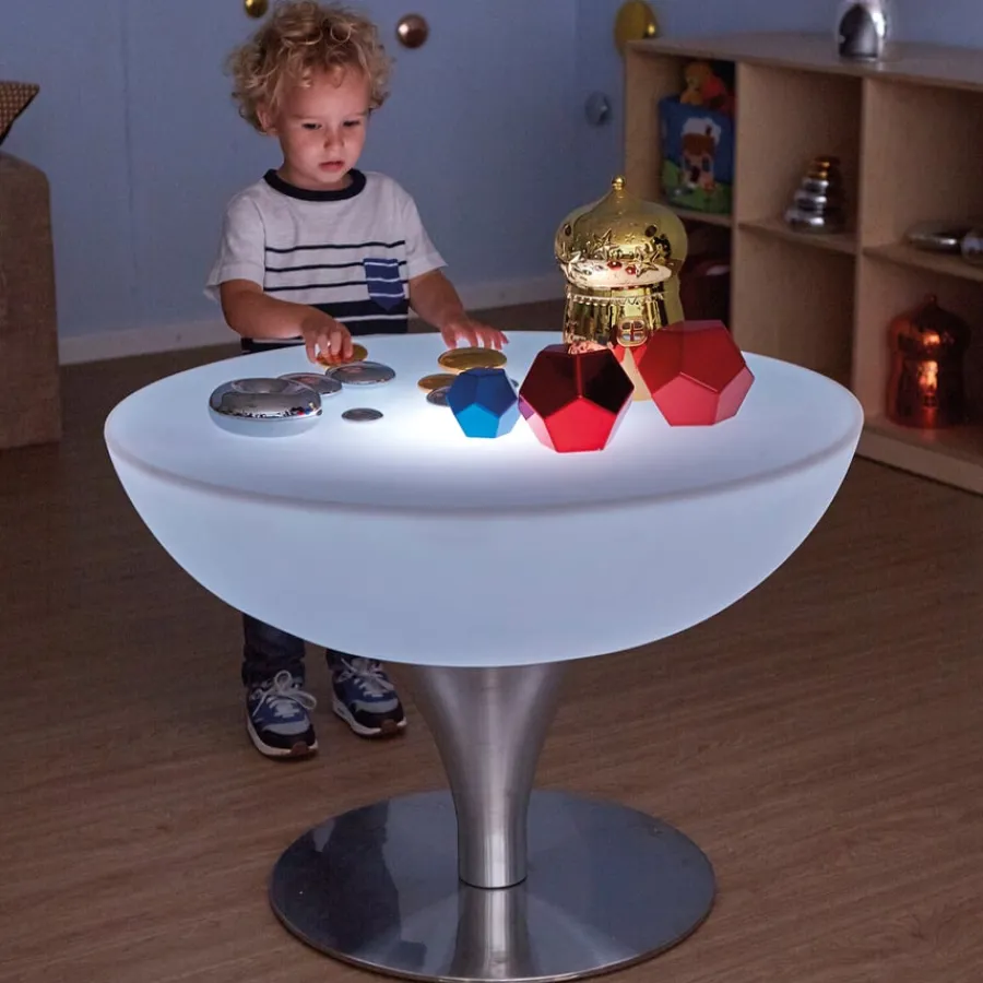 Clearance Light Up Colour Changing Glow Table H56cm Light Up Learning|Glow Resources