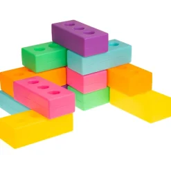 Sale Light Up Glow Construction Bricks 12pk Light Up Learning|Shop The Full Range