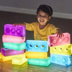 Light up Glow Spheres, Cylinders and Bricks Light Up Learning|Shop The Full Range
