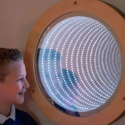 Hot Light Up Infinity Mirror 50 diam Early Years & Nursery|Furniture