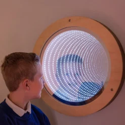Hot Light Up Infinity Mirror 50 diam Early Years & Nursery|Furniture